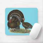 Tapis De Souris Bronze standard de Turkey (Avec souris)