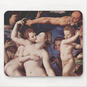 Tapis De Souris Bronzino - allégorie de l'amour