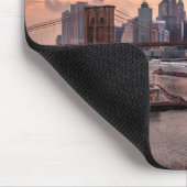 Tapis De Souris Brooklyn Bridge et Lower Manhattan (Coin)