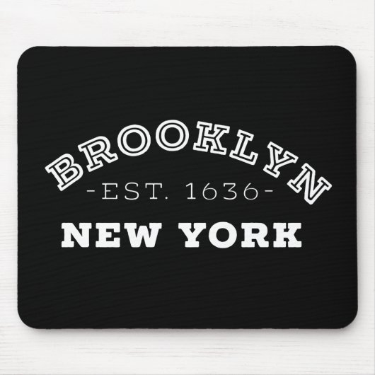 Tapis De Souris Brooklyn New York (Devant)