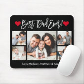 Tapis De Souris Brosse moderne Coeurs de script 5 Photos Meilleur (Avec souris)