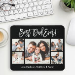 Tapis De Souris Brosse moderne Script 5 Photos Meilleur Papa Jamai<br><div class="desc">Script de pinceau moderne Meilleur papa Ever 5 Photo Souris Pad - Noir ou choisir la couleur arrière - plan</div>
