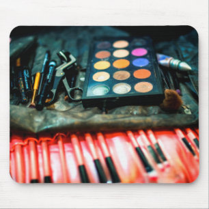 Tapis De Souris Brosses de maquillage