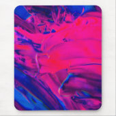 Tapis De Souris Brosses violettes et peintes rose (Devant)