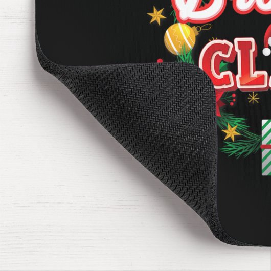 Tapis De Souris Brother Claus Christmas Père Noël Laurel Wreath Mi (Coin)
