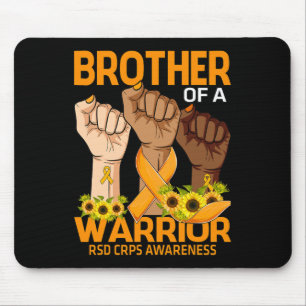 Tapis De Souris Brother D'Un Guerrier RSD Sensibilisation À La SCR