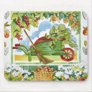Tapis De Souris Brouette - bordure 2012 de jardin