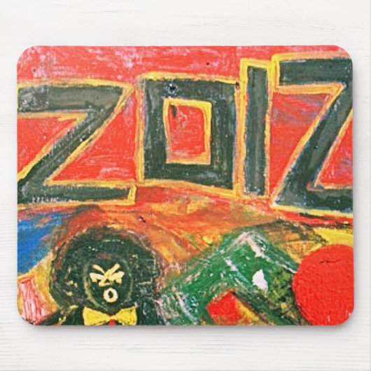 Tapis De Souris brouillon noir 2012 (Devant)