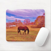 Tapis De Souris > Brown dans un champ de couleur onirique (Avec souris)