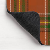 Tapis De Souris Brown Earthy Plaid Tartan  (Coin)