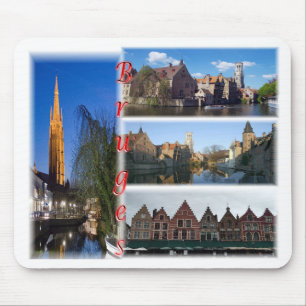 Tapis De Souris Bruges Belgique