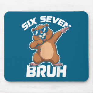 Tapis De Souris Bruh 67 Drôle Groundhog 6-7 Mème Pyjamas Garçons F