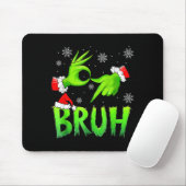 Tapis De Souris Bruh 67 Six Seven 6 7 Meme Christmas Funny Gen Alp (Avec souris)