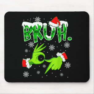 Tapis De Souris Bruh 67 Six Seven 6 7 Mème Noël Drôle Gen Z S