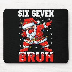Tapis De Souris Bruh 67 Six Seven Santa Dabbing Noël Hommes Garçon