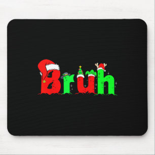 Tapis De Souris Bruh drôle de dicton frère adolescents garçons enf
