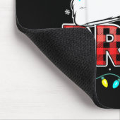 Tapis De Souris Bruh Funny Santa Hat Lights Christmas (Coin)