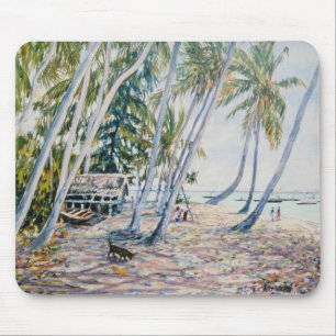 Tapis De Souris Bruir des paumes Zanzibar 2002