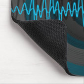 Tapis De Souris Bruit Bleu foncé mousepad (Coin)