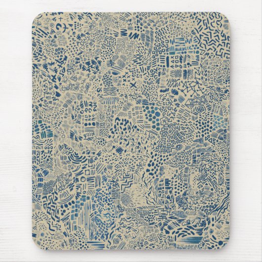Tapis De Souris Bruit mental V01 (Devant)