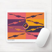 Tapis De Souris Bruit Mousepad de psyché (Avec souris)