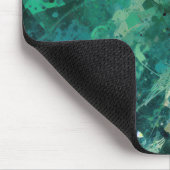 Tapis De Souris Bruit vert Abstrait (Coin)