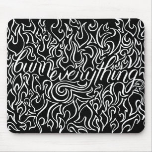 Tapis De Souris Brûlure tout Mousepad