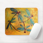 Tapis De Souris Brume de libellule (Avec souris)