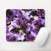 TAPIS DE SOURIS BRUME POURPRE MOUSEPAD (Avec souris)