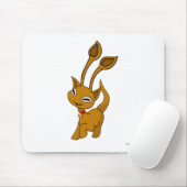 Tapis De Souris Brun d'Aisha (Avec souris)