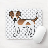 Tapis De Souris Brun Dano-Suédois Chiens de ferme Mignon Chien de  (Avec souris)