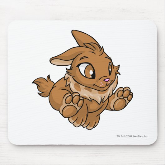 Tapis De Souris Brun de Cybunny (Devant)