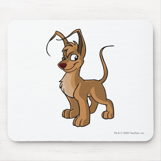 Tapis De Souris Brun de Gelert (Devant)