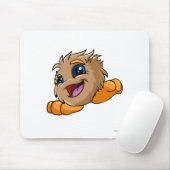 Tapis De Souris Brun de JubJub (Avec souris)