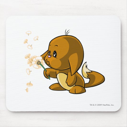 Tapis De Souris Brun de Kacheek (Devant)
