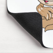 Tapis De Souris Brun de Koi (Coin)