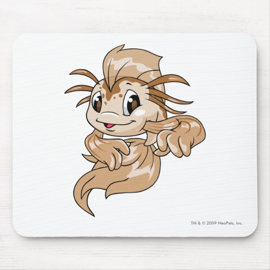 Tapis De Souris Brun de Koi (Devant)