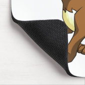 Tapis De Souris Brun de Lupe (Coin)