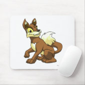Tapis De Souris Brun de Lupe (Avec souris)