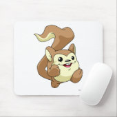 Tapis De Souris Brun de Meerca (Avec souris)