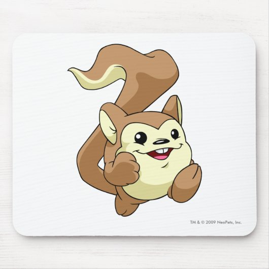 Tapis De Souris Brun de Meerca (Devant)