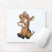 Tapis De Souris Brun de Moehog (Avec souris)