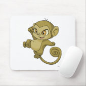 Tapis De Souris Brun de Mynci (Avec souris)