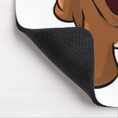 Tapis De Souris Brun de Poogle (Coin)