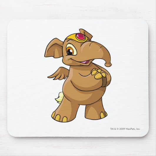 Tapis De Souris Brun d'Elephante (Devant)
