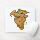 Tapis De Souris Brun d'Elephante (Avec souris)