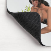 Tapis De Souris Brunette Sirène Avec Mousepad De Starfish (Coin)