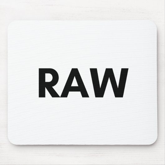 Tapis De Souris brut (Devant)