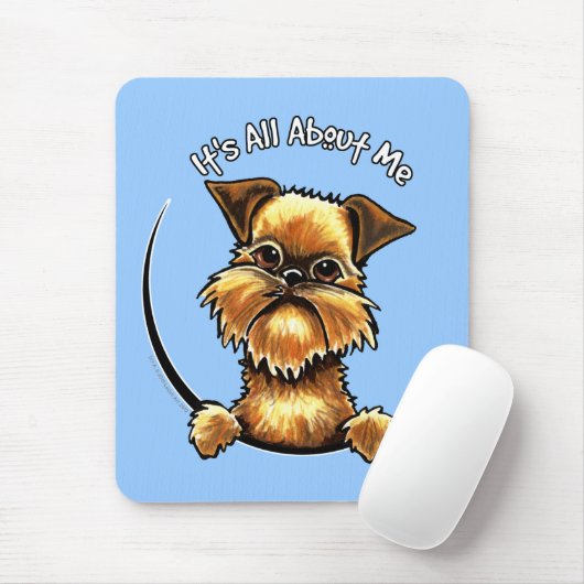 Tapis De Souris Bruxelles Griffon C'Est Tout À Moi (Avec souris)