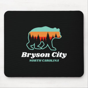 Tapis De Souris Bryson City Caroline du Nord Montagnes de l'Ours C